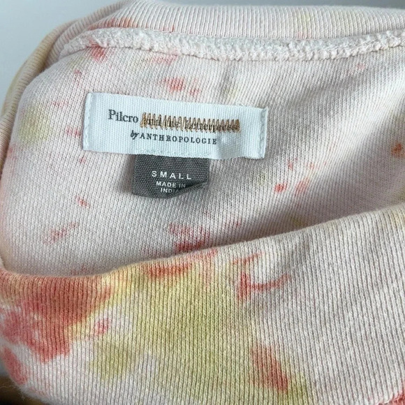 ANTHROPOLOGIE | PILCRO AND THE LETTERPRESS TIE DIE PULLOVER SWEATSHIRT - Picture 5 of 7